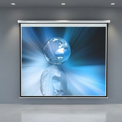 MUCOLA Pantalla De Proyector Pantalla De Cine En Casa Pantalla Enrollable 152 X 152 Cm Proyector Beamer Cine Películas Tv Pantalla Grande Salón MUCOLA Pantalla De Proyector Pantalla De Cine En Casa Pantalla Enrollable 152 X 152 Cm Proyector Beamer Cine Películas Tv Pantalla Grande Salón
