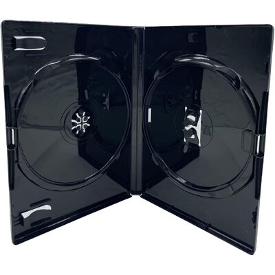 OEM Paquete De 10 Estuches Dobles Amaray Para Cd/dvd/blu-ray, Lomo De 14 Mm. OEM Paquete De 10 Estuches Dobles Amaray Para Cd/dvd/blu-ray, Lomo De 14 Mm.