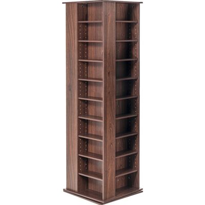 Mophorn Gabinete De Almacenamiento Multimedia, Torre Multimedia Giratoria, Capacidad Para Hasta 1040 Cd, Protege Y Organiza Colecciones De Música, Películas, Videojuegos O Recuerdos - Espresso Mophorn Gabinete De Almacenamiento Multimedia, Torre Multimedia Giratoria, Capacidad Para Hasta 1040 Cd, Protege Y Organiza Colecciones De Música, Películas, Videojuegos O Recuerdos - Espresso