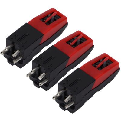 OEM Stylus - Para Tornamesa - Compatible Con Vinilo Lp - Instalación Sin Herramientas - 3 Unidades OEM Stylus - Para Tornamesa - Compatible Con Vinilo Lp - Instalación Sin Herramientas - 3 Unidades