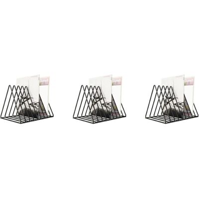 OEM Juego De 3 Estantes Verticales Para Guardar Discos De Vinilo Y Cds. OEM Juego De 3 Estantes Verticales Para Guardar Discos De Vinilo Y Cds.