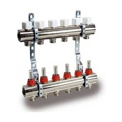 ATON Collettore Di Distribuzione Premontato Serie Cd Misura: 13 Vie 1" X 3/4ek ATON Collettore Di Distribuzione Premontato Serie Cd Misura: 13 Vie 1" X 3/4ek