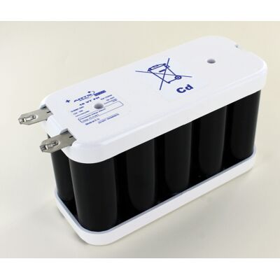 EXALIUM PREMIUM Batterie Ni-cd 12v 7ah 10vtf Flasques Saft (132649) EXALIUM PREMIUM Batterie Ni-cd 12v 7ah 10vtf Flasques Saft (132649)