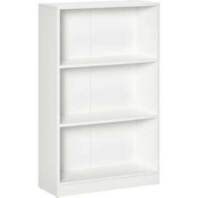 IROVAMI Librería Con 3 Compartimentos Para Libros, Cds Y Plantas De Interior, Ideal Para Salón, Estudio O Dormitorio. Medidas: 62,2 X 24 X 102,4 Cm. Color Blanco. IROVAMI Librería Con 3 Compartimentos Para Libros, Cds Y Plantas De Interior, Ideal Para Salón, Estudio O Dormitorio. Medidas: 62,2 X 24 X 102,4 Cm. Color Blanco.