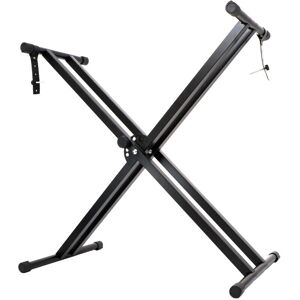 RAPANDA Soporte Para Teclado De Piano - Atril Ajustable Y Portátil De Estilo X, Resistente, Para Niños Y Adultos - Soporte De Sobremesa Plegable Con Doble Soporte Para Pianos Digitales RAPANDA Soporte Para Teclado De Piano - Atril Ajustable Y Portátil De Estilo X, Resistente, Para Niños Y Adultos - Soporte De Sobremesa Plegable Con Doble Soporte Para Pianos Digitales