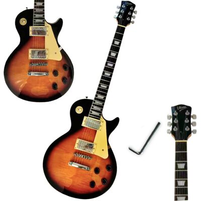 Behringer Guitarra Eléctrica V-tone Glp39 Sbt 4/4 Les Paul 39" Hh Sunburst Con Llave Allen Behringer Guitarra Eléctrica V-tone Glp39 Sbt 4/4 Les Paul 39" Hh Sunburst Con Llave Allen
