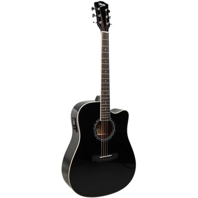 Behringer Guitarra Electroacústica V-tone Veag1 Ce Bk - 4/4 Behringer Guitarra Electroacústica V-tone Veag1 Ce Bk - 4/4