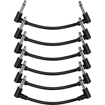 OEM Adecuado Para Cables De Guitarra Silenciosos De 6 Pulgadas, Cables De Pedales De Efectos De Guitarra De 1/4 De Pulgada Y Cables De Pedales De Efectos Para Instrumentos Musicales. OEM Adecuado Para Cables De Guitarra Silenciosos De 6 Pulgadas, Cables De Pedales De Efectos De Guitarra De 1/4 De Pulgada Y Cables De Pedales De Efectos Para Instrumentos Musicales.