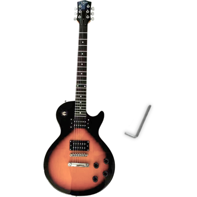 Behringer Guitarra Eléctrica V-tone Elp39 Sb 4/4 Les Paul De 39" Hh Sunburst Con Llave Allen Behringer Guitarra Eléctrica V-tone Elp39 Sb 4/4 Les Paul De 39" Hh Sunburst Con Llave Allen