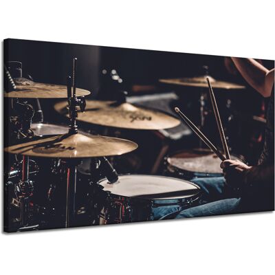 OEM Lienzo Impreso Con La Imagen De Gary, Tambores Musicales, 120x70 Pulgadas. OEM Lienzo Impreso Con La Imagen De Gary, Tambores Musicales, 120x70 Pulgadas.