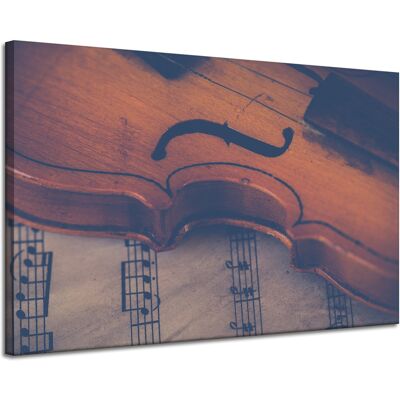 OEM Lienzo Impreso Con Diseño De Violín Y Flauta, 120x80 Pulgadas. OEM Lienzo Impreso Con Diseño De Violín Y Flauta, 120x80 Pulgadas.