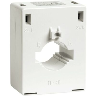 Transformador de corriente Vemer TU40 - 400/5A, paso 25-40mm, 71x96x73mm Transformador de corriente Vemer TU40 - 400/5A, paso 25-40mm, 71x96x73mm