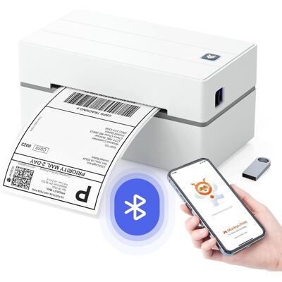 OEM Impresora Térmica Inalámbrica Bluetooth De 4 X 6 Para Envíos De Paquetes Y Pequeñas Empresas. Compatible Con Dhl, Ups, Colissimo, Shopify, Vinted Y Leboncoin. OEM Impresora Térmica Inalámbrica Bluetooth De 4 X 6 Para Envíos De Paquetes Y Pequeñas Empresas. Compatible Con Dhl, Ups, Colissimo, Shopify, Vinted Y Leboncoin.