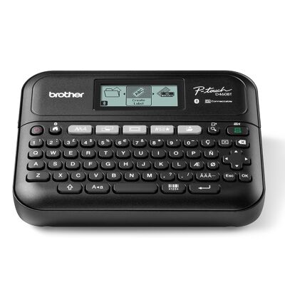 Brother Pt-d460btvp Impresora De Etiquetas Transferencia Térmica 180 X 180 Dpi 30 Mm/s Inalámbrico Y Alámbrico Tze Bluetooth Qwerty Brother Pt-d460btvp Impresora De Etiquetas Transferencia Térmica 180 X 180 Dpi 30 Mm/s Inalámbrico Y Alámbrico Tze Bluetooth Qwerty