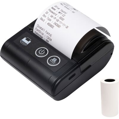 OEM Impresora Térmica Portátil Bluetooth De 57 Mm Para Restaurantes, Impresora De Recibos Inalámbrica De Alta Velocidad, Compatible Con Ios Y Android. OEM Impresora Térmica Portátil Bluetooth De 57 Mm Para Restaurantes, Impresora De Recibos Inalámbrica De Alta Velocidad, Compatible Con Ios Y Android.