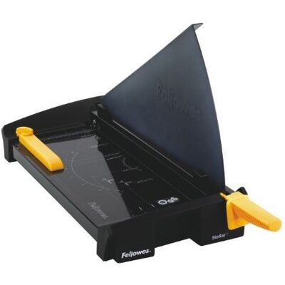 Fellowes Stellar A3 Tijera De Palanca Negra Y Amarilla Ergonómica Fellowes Stellar A3 Tijera De Palanca Negra Y Amarilla Ergonómica