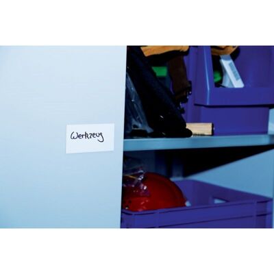 Magni Modelo - Etiqueta magnética, revestimiento blanco 30 x 100 mm - Etiqueta magnética Magni Modelo - Etiqueta magnética, revestimiento blanco 30 x 100 mm - Etiqueta magnética