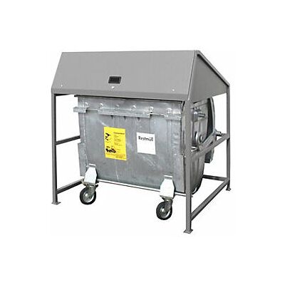EUROKRAFTPRO Caseta Para Contenedores De Basura Versión Abierta EUROKRAFTPRO Caseta Para Contenedores De Basura Versión Abierta
