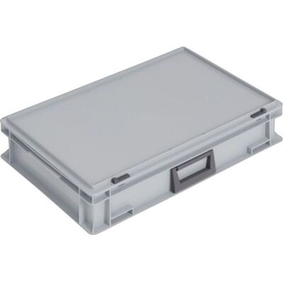 Lockweiler - Ku.-case L600xw400xh133mm Pp 1 Manilla Cierre Deslizante Gris 24l Lockweiler - Ku.-case L600xw400xh133mm Pp 1 Manilla Cierre Deslizante Gris 24l