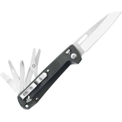 Leatherman - Multiherramienta Free® K4 Gray, Ideal Para Uso Diario Y Aventura, 9 Funciones, Hoja De Navaja 420hc, Tijeras, Apertura Con Una Mano, Diseño Ergonómico. Leatherman - Multiherramienta Free® K4 Gray, Ideal Para Uso Diario Y Aventura, 9 Funciones, Hoja De Navaja 420hc, Tijeras, Apertura Con Una Mano, Diseño Ergonómico.