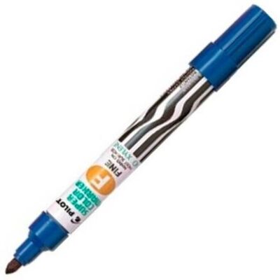 Rotulador Permanente Pilot Sca-f Azul Recargable (12 Unidades) Rotulador Permanente Pilot Sca-f Azul Recargable (12 Unidades)