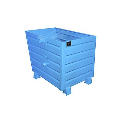 Bauer Volquete Apilable Capacidad 0,7 M³ Azul Ral 5010 Bauer Volquete Apilable Capacidad 0,7 M³ Azul Ral 5010