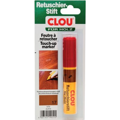 Clou - Rotulador De Retocar Para Madera Nr. 17 Aliso (por 4) Clou - Rotulador De Retocar Para Madera Nr. 17 Aliso (por 4)