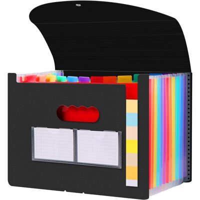 OEM Organizador De Documentos De Oficina, Almacenamiento De Papel, Carpeta De Archivo De 13 Compartimentos, Organizador De Documentos A4 Expandible Con Tapa, Organizador De Carpetas De Archivo Tipo Acorde OEM Organizador De Documentos De Oficina, Almacenamiento De Papel, Carpeta De Archivo De 13 Compartimentos, Organizador De Documentos A4 Expandible Con Tapa, Organizador De Carpetas De Archivo Tipo Acorde