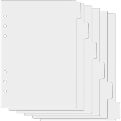 OEM 6 Separadores A7, Carpeta De Plástico, Separador, Índice, 6 Agujeros, Separador Lateral, Cuaderno, Carpeta De Anillas, Agenda OEM 6 Separadores A7, Carpeta De Plástico, Separador, Índice, 6 Agujeros, Separador Lateral, Cuaderno, Carpeta De Anillas, Agenda