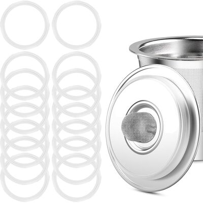 OEM Paquete De 100 Sellos De Goma Reutilizables Para Cápsulas De Café Recargables K-cup, Tapas De Acero Inoxidable, Sello De Silicona: Sellado Perfecto, Seguro Y Duradero (100 Sellos De Goma). OEM Paquete De 100 Sellos De Goma Reutilizables Para Cápsulas De Café Recargables K-cup, Tapas De Acero Inoxidable, Sello De Silicona: Sellado Perfecto, Seguro Y Duradero (100 Sellos De Goma).