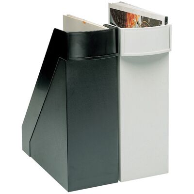 Carpeta de revista A4 Helit - Ancho extra con asa y etiqueta Carpeta de revista A4 Helit - Ancho extra con asa y etiqueta