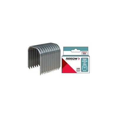 Clavos Arrow T37 12mm - Punta Divergente de Acero - 1000 uds Clavos Arrow T37 12mm - Punta Divergente de Acero - 1000 uds