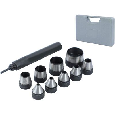 OEM Juego De Herramientas De Cuero De Alta Resistencia, Perforadora Para Cinturón, Sello De Tarjeta De Goma, Tira De Reloj De Papel De Plástico, 5mm-32mm, 10 Uds. OEM Juego De Herramientas De Cuero De Alta Resistencia, Perforadora Para Cinturón, Sello De Tarjeta De Goma, Tira De Reloj De Papel De Plástico, 5mm-32mm, 10 Uds.