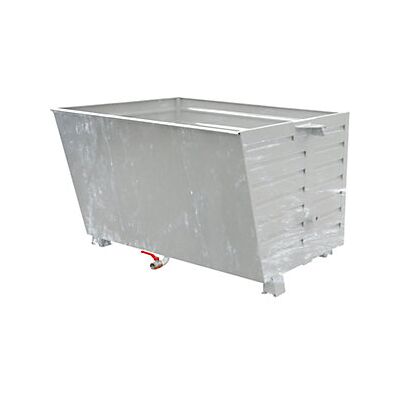 Contenedor basculante apilable para virutas Eurokraft pro BSL 1,5m³ Contenedor basculante apilable para virutas Eurokraft pro BSL 1,5m³