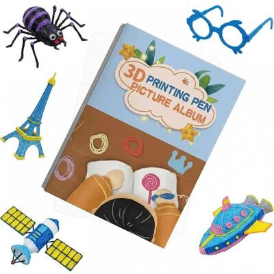 OEM Cuaderno De Bocetos Con Bolígrafo Impreso En 3d - Plantilla Colorida Reutilizable Con 40 Diseños - Papel Grueso Con Hoja Transparente - Plantillas De Graffiti 3d - Ideal Para Dibujos Y Manualidades OEM Cuaderno De Bocetos Con Bolígrafo Impreso En 3d - Plantilla Colorida Reutilizable Con 40 Diseños - Papel Grueso Con Hoja Transparente - Plantillas De Graffiti 3d - Ideal Para Dibujos Y Manualidades