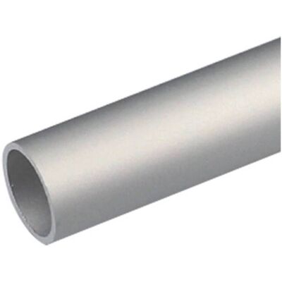 Tubo de aluminio Bricoman - 10x1mm Plateado - 2m DIY Tubo de aluminio Bricoman - 10x1mm Plateado - 2m DIY