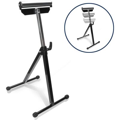 Wolketon Soportes De Rodillo Pack De 4, Caballetes Ajustables 68,2–108 Cm, Rodillo De Apoyo 29,5 Cm, Soportes Plegables De Acero A3, Capacidad 60 Kg Por Pieza Wolketon Soportes De Rodillo Pack De 4, Caballetes Ajustables 68,2–108 Cm, Rodillo De Apoyo 29,5 Cm, Soportes Plegables De Acero A3, Capacidad 60 Kg Por Pieza