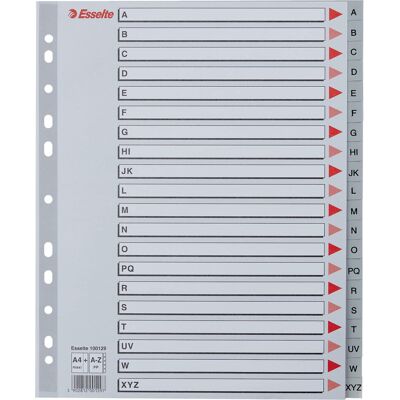 Esselte Agenda Ppl Alfabética A-z Formato A4 Maxi 20 Pestañas Esselte Agenda Ppl Alfabética A-z Formato A4 Maxi 20 Pestañas