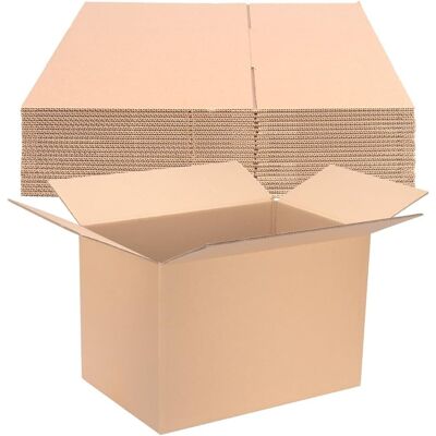 UMBRELLA Palé – Caja De Envío / Caja Para Botellas / Caja Plegable De Doble Canal 248×223×265 Mm (medidas Interiores) – Sin Impresión, Marrón – Cartón Resistente, Apilable – 300 Unidades UMBRELLA Palé – Caja De Envío / Caja Para Botellas / Caja Plegable De Doble Canal 248×223×265 Mm (medidas Interiores) – Sin Impresión, Marrón – Cartón Resistente, Apilable – 300 Unidades