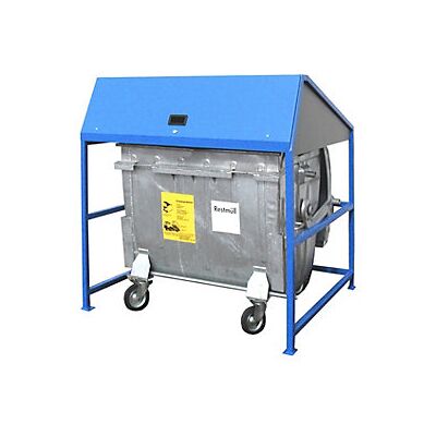EUROKRAFTPRO Caseta Para Contenedores De Basura Versión Abierta EUROKRAFTPRO Caseta Para Contenedores De Basura Versión Abierta