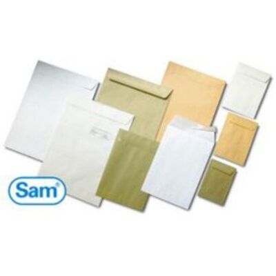 SAM OUTILLAGE Sam Bolsa Salarios Sil-cc3 Autoadhesivo Con Tira De Silicona 120x170 70 Gramos Offset Celulosa Chamoix 1000 Sobres SAM OUTILLAGE Sam Bolsa Salarios Sil-cc3 Autoadhesivo Con Tira De Silicona 120x170 70 Gramos Offset Celulosa Chamoix 1000 Sobres