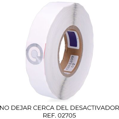 OEM Pack 2000 Etiquetas Anti Robo 2933 Tamper Ø3,3cm 10155068 Checkpoint OEM Pack 2000 Etiquetas Anti Robo 2933 Tamper Ø3,3cm 10155068 Checkpoint