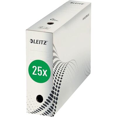 OEM Caja De Archivo Esselte Leitz Easyboxx De 100 Mm, De Cartón Ondulado Blanco OEM Caja De Archivo Esselte Leitz Easyboxx De 100 Mm, De Cartón Ondulado Blanco