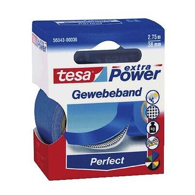 Cinta Adhesiva Tesa 56343 00036 03 Azul 2.75 Cm Cinta Adhesiva Tesa 56343 00036 03 Azul 2.75 Cm