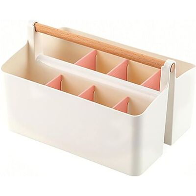 OEM Cesta Para Marcadores, Portalápices Portátil Con Asa, Bolígrafo, Lápiz, Cuaderno, Gafas, Grapadora, Organizador De Papelería Con Compartimentos Extraíbles, Brochas De Maquillaje, Caja OEM Cesta Para Marcadores, Portalápices Portátil Con Asa, Bolígrafo, Lápiz, Cuaderno, Gafas, Grapadora, Organizador De Papelería Con Compartimentos Extraíbles, Brochas De Maquillaje, Caja