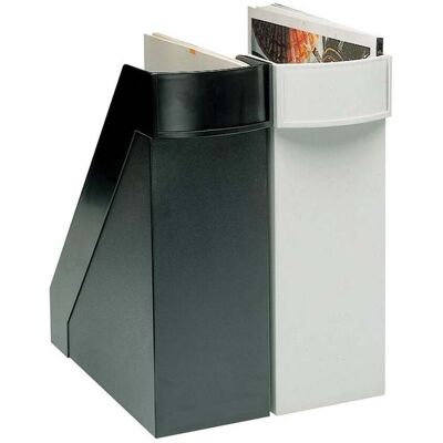 Helit - Revista Archivo Din A4 H290xw100xd270mm Ku.schwarz (por 4) Helit - Revista Archivo Din A4 H290xw100xd270mm Ku.schwarz (por 4)