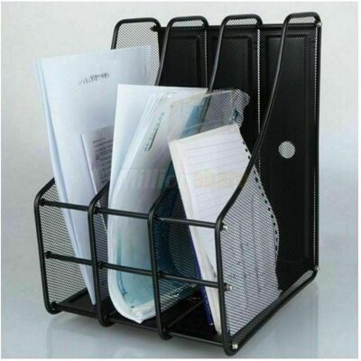 TRADE SHOP TRAESIO Trade Shop - Portadocumentos Metal Oficina 3 Compartimentos Escritorio Revistas - TRADE SHOP TRAESIO Trade Shop - Portadocumentos Metal Oficina 3 Compartimentos Escritorio Revistas -