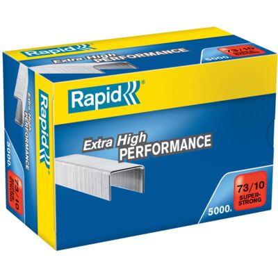 Rapid Grapas Super Fuertes 73/10 5m - Paquete De 5.000 Uds. Rapid Grapas Super Fuertes 73/10 5m - Paquete De 5.000 Uds.