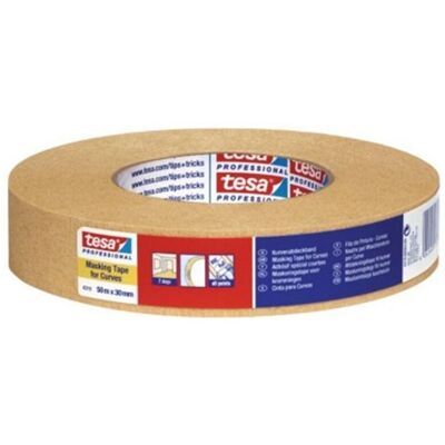 Tesa - Papel De Enmascaramiento Para Trabojos De Pintura 50mx30mm (por 10) Tesa - Papel De Enmascaramiento Para Trabojos De Pintura 50mx30mm (por 10)