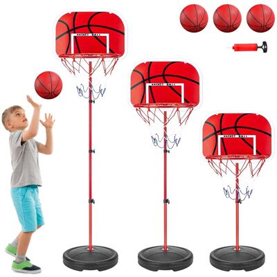 OEM Canasta De Baloncesto Para Exterior Para Niños, Con 2 Redes, 3 Pelotas De Baloncesto, Inflador Y Herramientas De Instalación, Poste De Baloncesto Regulable En Altura De 50 A 150 Cm, Instalación De Bal OEM Canasta De Baloncesto Para Exterior Para Niños, Con 2 Redes, 3 Pelotas De Baloncesto, Inflador Y Herramientas De Instalación, Poste De Baloncesto Regulable En Altura De 50 A 150 Cm, Instalación De Bal